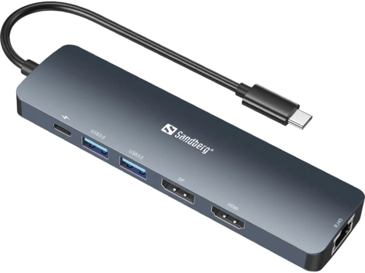 Image of Sandberg USB-C 8K Display Dock