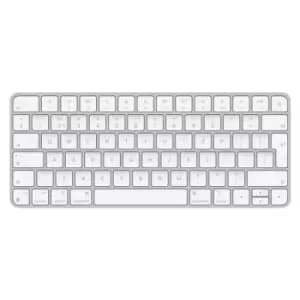 Image of Apple Magic keyboard USB + Bluetooth Dutch Aluminium White