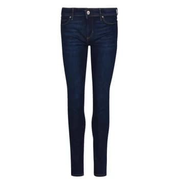 Image of Guess High Rise Skinny Jeans - Blue D4GV1