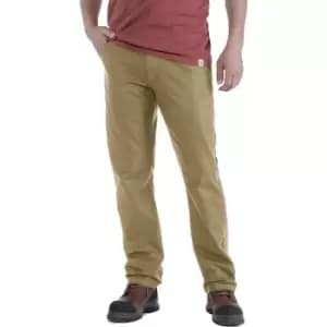 Image of Carhartt Mens Rugged Stretch Relaxed Fit Chino Trousers Waist 40' (102cm), Inside Leg 30' (76cm)