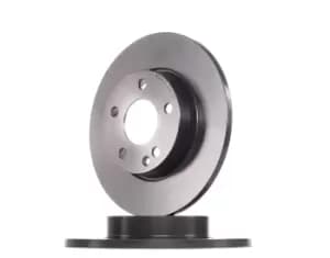 Image of PAIR PAINTED BREMBO BRAKE DISCS 08.8679.11