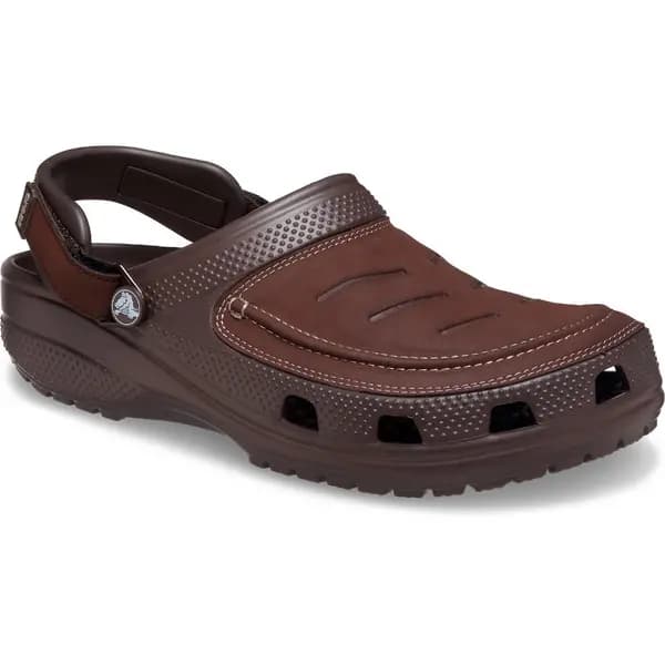 Image of Crocs Mens Yukon Vista II Leather Clogs UK Size 12 (EU 48-49)