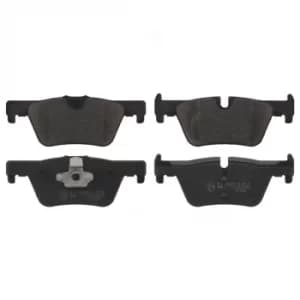 Image of Brake Pad Set 16863 by Febi Bilstein Rear Axle