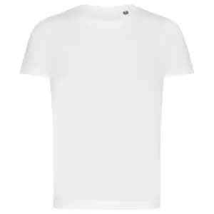 Image of Ecologie Childrens/Kids Cascades Organic T-Shirt (12-13 Years) (Arctic White)