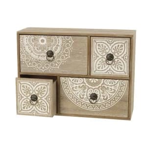 Image of Decorative Rustic Wooden Cabinet By Heaven Sends