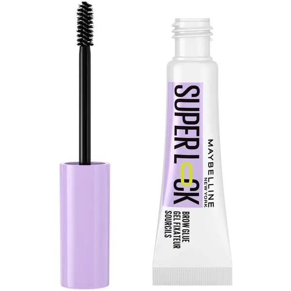 Image of Maybelline Superlock Brow Glue Sweat-Resistant, Transfer-Resistant, 24H Wear 8ml - Clear