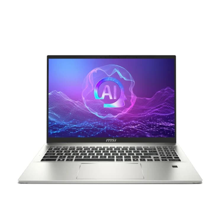 Image of MSI Prestige A16 AI+ A3HMG-028UK Gaming Laptop, AMD Ryzen AI 9 365, 32GB DDR5, 1TB NVMe PCIe SSD, 16" QHD+ 165Hz, AMD Radeon, Windows 11 Home 9S7-