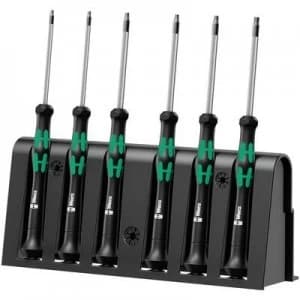 Image of Wera 2067/6 TORX BO Electrical & precision engineering Screwdriver set 6 Piece TORX BO