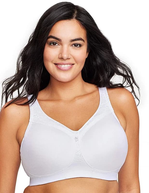 Image of Glamorise Glamorise 1007 Magic Lift Bra White - Glamorise - Size: 40C White Female 40C FE38830