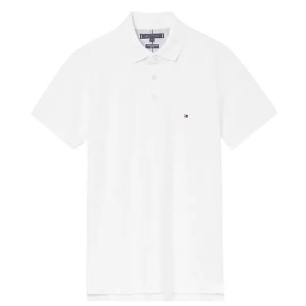 Image of Tommy Hilfiger Core 1985 Slim Polo - White M