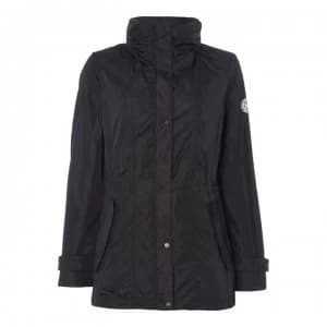 Image of DKNY Foundations Zip Rain Jacket - Black