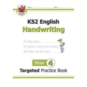 Image of New KS2 English Targeted Practice Book: Handwriting - Year 4 by CGP Books (Paperback, 2016)