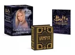 Image of buffy the vampire slayer talking slayer handbook
