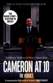 Image of Cameron at 10 by Anthony Seldon Paperback
