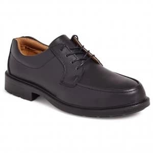 Image of SS502CM Black Leather Gibson Shoe - Size 10