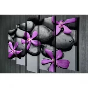 Image of BC017 Multicolor Decorative Canvas Painting (5 Pieces)