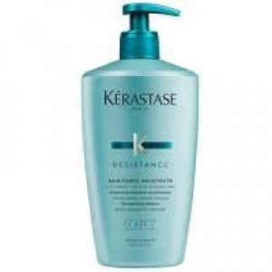 Image of Kerastase Resistance Bain Force Architecte Shampoo 500ml