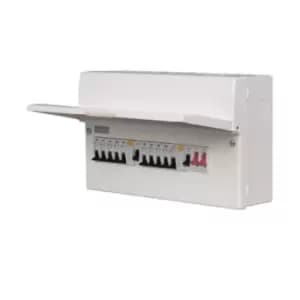 Image of BG 10 Way With 100A Switch 2x 63A 30Ma RCDS & 10x MCBs - CFUDP16610