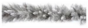 Image of Premier Decorations 1.8m Silver Tip Garland
