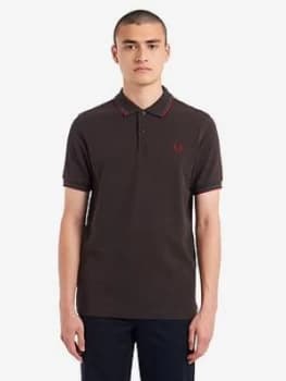 Image of Fred Perry Twin Tipped Polo, Multi, Size XL, Men