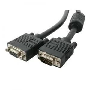 Image of StarTech.com 100ft Coax High Resolution VGA Monitor Extension Cable - HD15 M/F