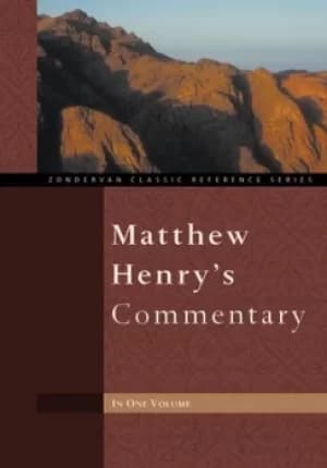 Image of Matthew Henrys Commentary by Matthew Henry