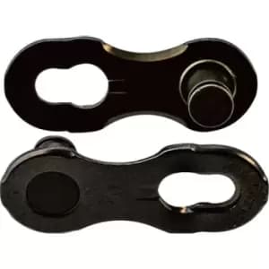 Image of KMC 10speed DLC Black Missing Link Reusable 5.88mm (x2)