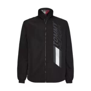 Image of Tommy Sport Graphic Jacket - Black