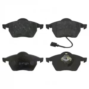 Image of Brake Pad set 16334 by Febi Bilstein Front Axle
