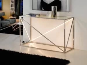Image of Moonlight Integrated LED Table Lamp Polished Chrome