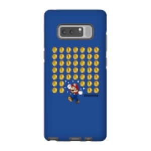 Image of Nintendo Super Mario Coin Drop Phone Case - Samsung Note 8 - Tough Case - Gloss