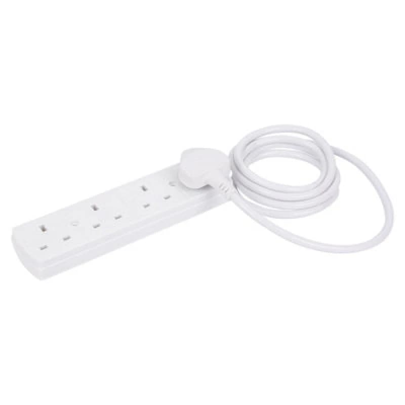 Image of Kingavon 4 Way Extension Lead With 2M Cable