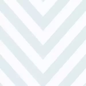 Image of Holden Decor Chevron Soft Teal Wallpaper