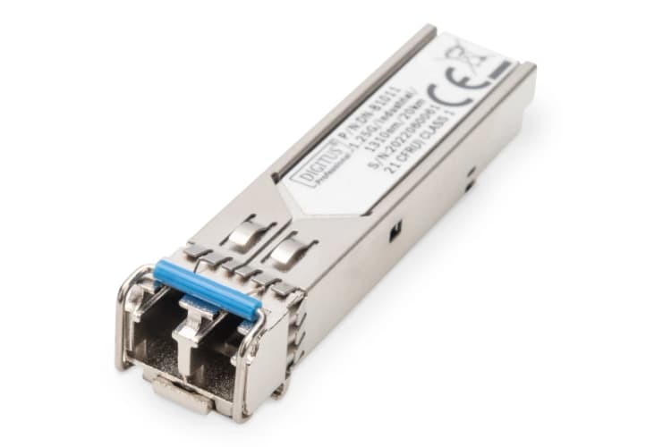 Image of Digitus Industrial mini GBIC (SFP) Module. 1.25 Gbps. 20km