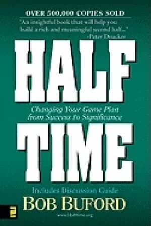 Image of halftime changing your game plan from success to significance