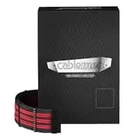 Image of CableMod PRO ModMesh C-Series RMi & RMx Cable Kit - Black/Red (Black Label)