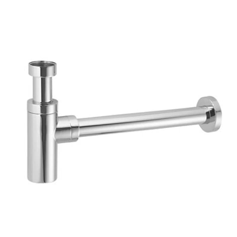 Image of McAlpine CA32MINI-CB Chrome Plated Brass Basin Kit with Mini Bottle Trap Silver