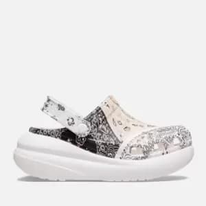 Image of Crocs Classic Crush Bandana-Print Platform Clogs - M5W6
