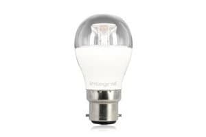 Image of 10 PACK - LED Mini Globe 6.2W 2700K (Warm) 470lm B22 Dimmable Clear Bulb