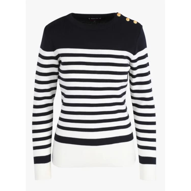 Image of Armor-Lux Womens sailor sweater Armor-Lux ML Blanc Female XS