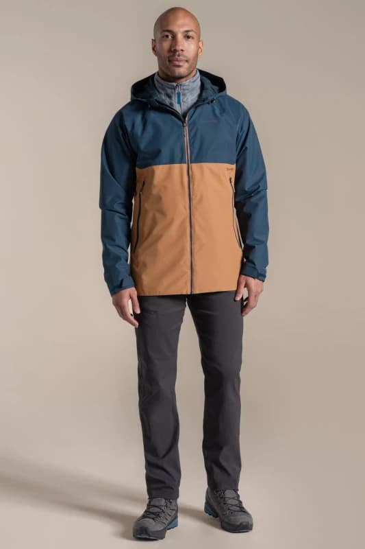 Image of Regatta Regatta Men Osuna Technical Waterproof Jacket in Aqua Size: Small Aqua S Male 5063260147255