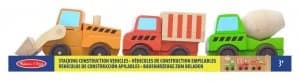 Image of Melissa and Doug Stacking Construction Vehicles.
