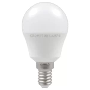 Image of Crompton LED Thermal Plastic Round 5W 4000K Dimmable SES-E14
