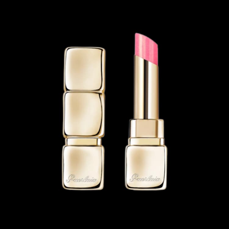 Image of Guerlain KissKiss Bee Glow 98% Natural-Origin Honey Tint Balm- Pearly (Various Shades) - 558 PEARLY PEONY