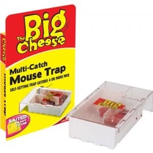 Image of STV The Big Cheese Multi-Catch Humane Pre-Baited Mouse Trap