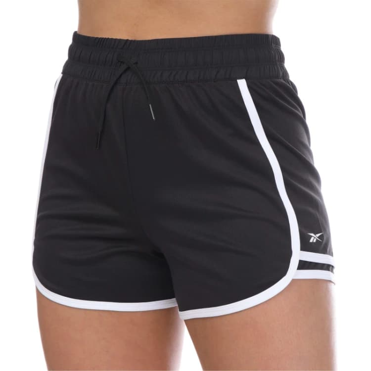 Image of Reebok Workout Ready High-Rise Shorts Jersey Shorts 20-22 Black 29164203003