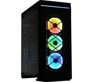 Image of Alpha 550W RGB ATX Mid-Tower PC Case Black