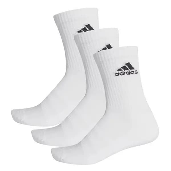 Image of adidas Crew Socks 3 Pack Womens 6.5-8 Black 41249903050