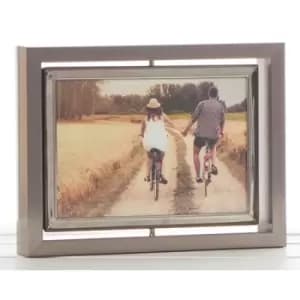 Image of Dark Silver Spin 7 x 5 Photo Frame