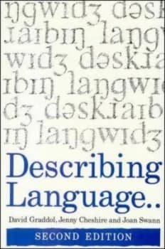 Image of Describing Language by David Graddol Paperback